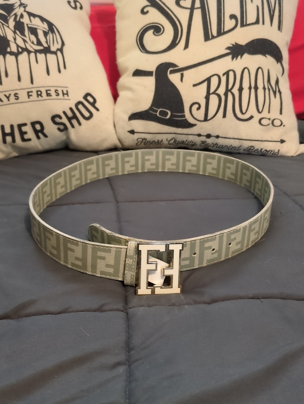 Authentic Fendi Monogram Belt - Unisex!